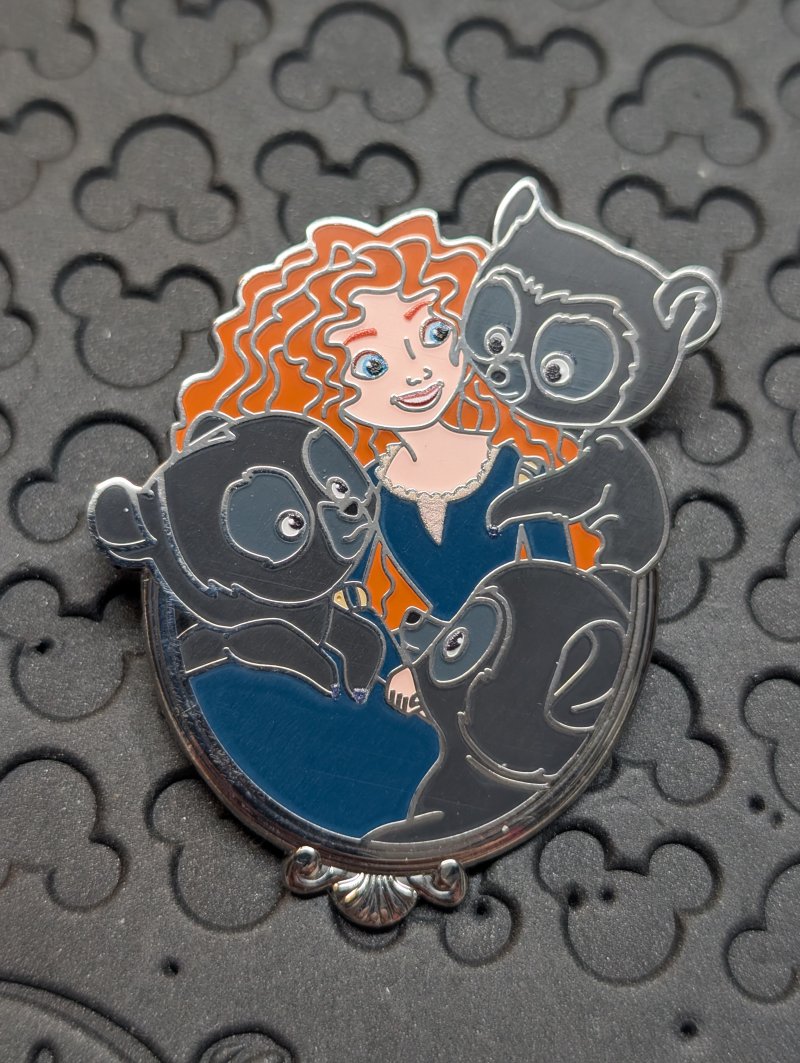 Merida and Bear Cubs Portrait