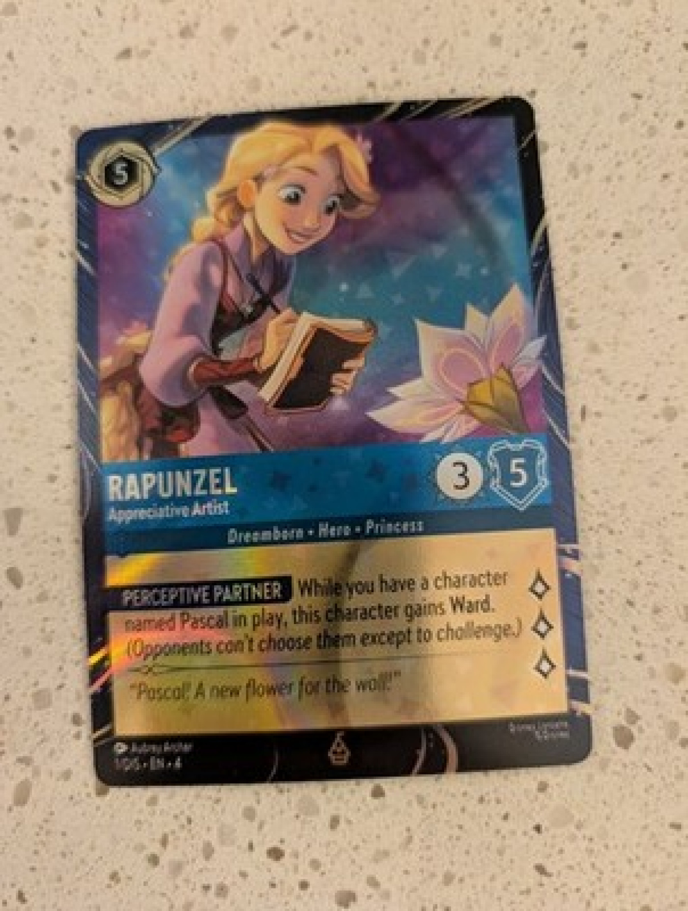 Disney Lorcana Magical Places- Rapunzel & Donald Duck EPCOT Promo Cards SET