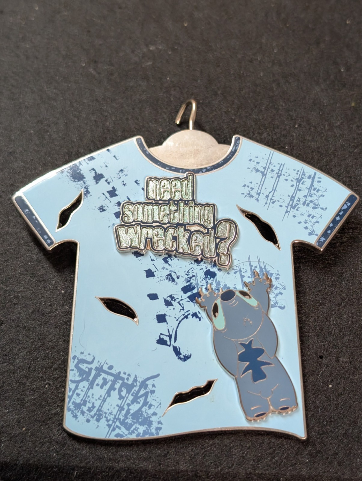 Disney Stitch T Shirt Series Jumbo Slider Pin Limited Edition LE 500