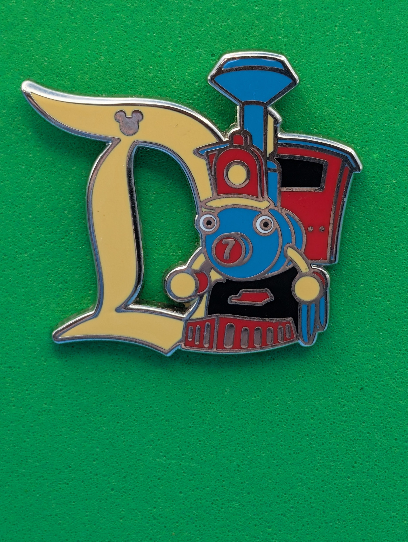 2019 Hidden Mickey Disneyland D Casey Jr. Pin