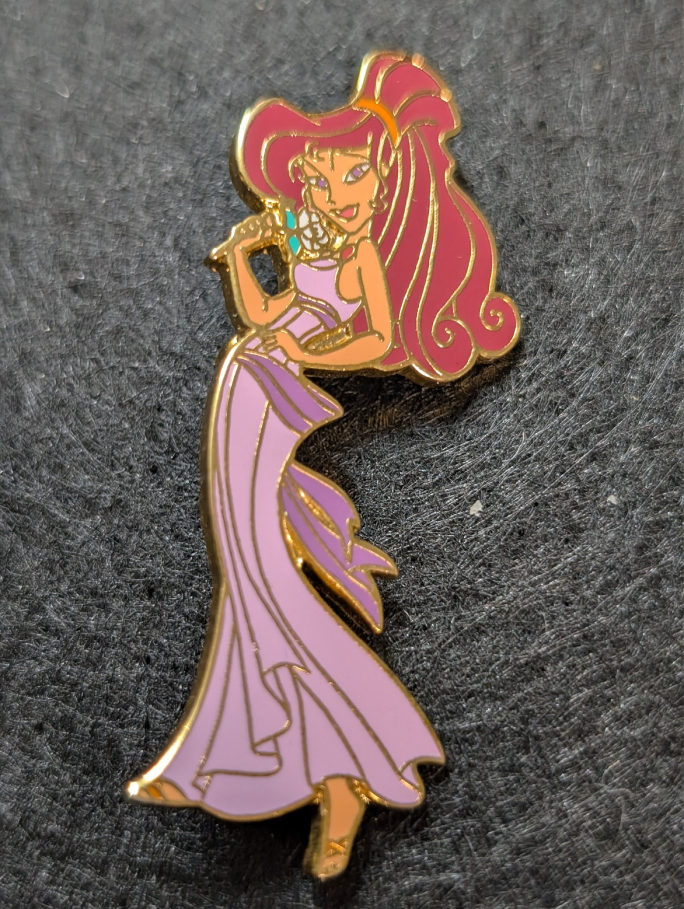 Disney Megara Holding Flower - Hercules Disney Pin 2002