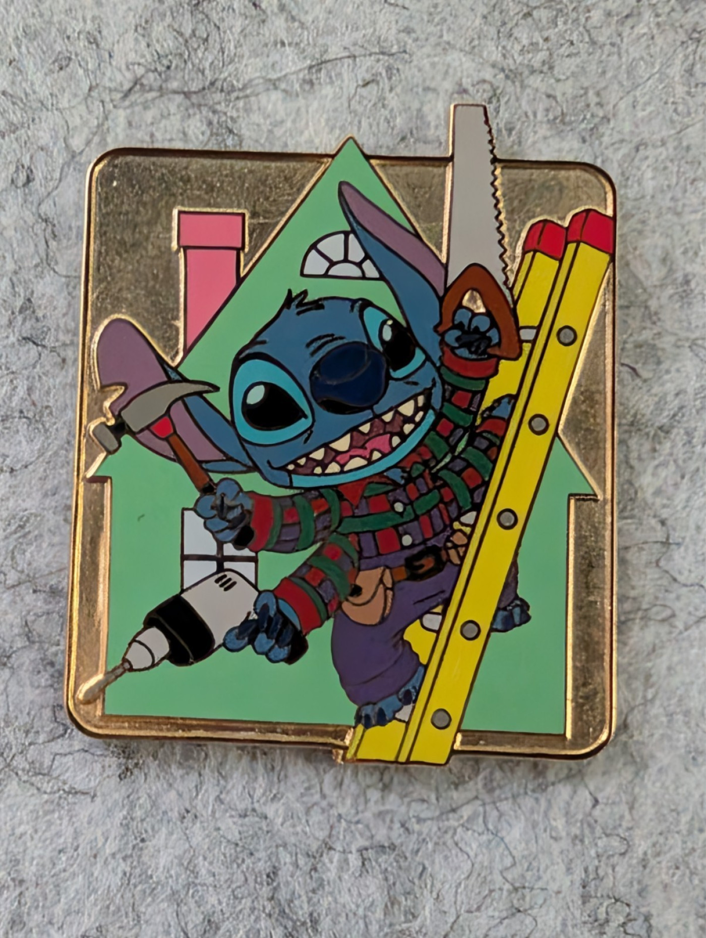 Disney Auctions pin Lilo Stitch Handyman LE 1000 Pin