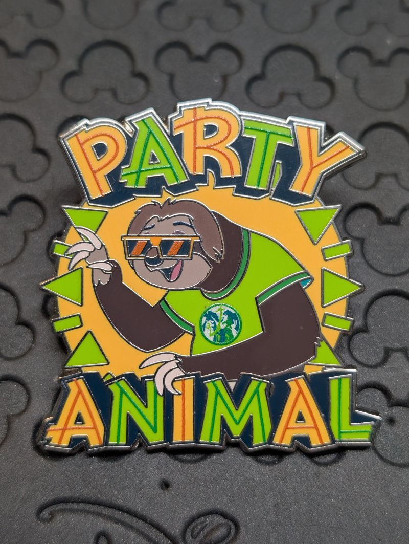 Zootopia Flash 'Party Animal' Pin