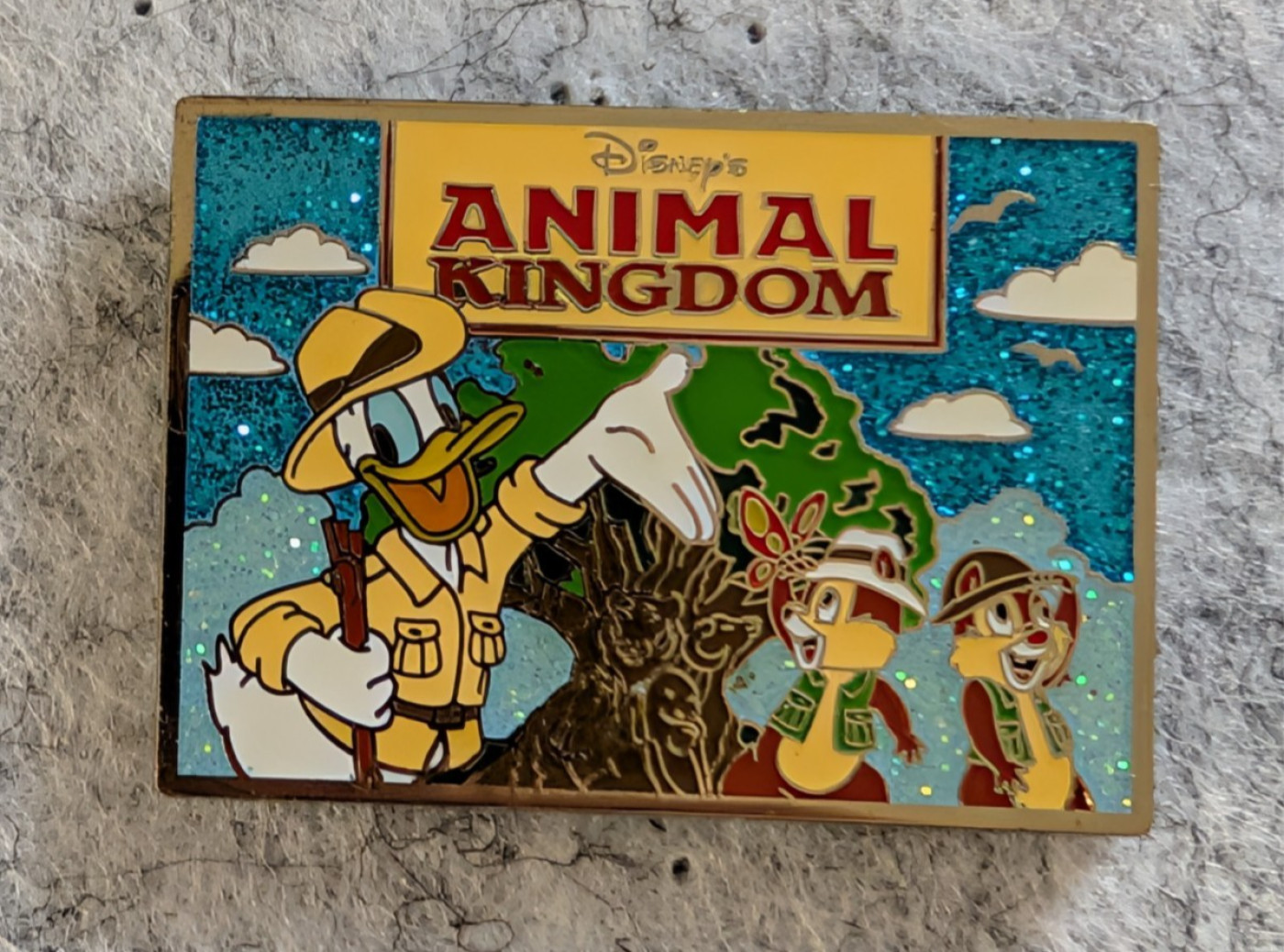 Disney 2015 WDW Annual Passholder Animal Kingdom Donald Duck Postcard PP