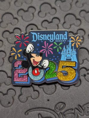 Disneyland Resort 2025 Mickey Mouse Fireworks Pin
