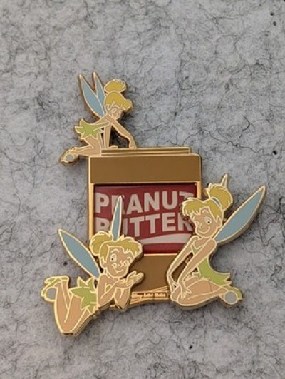 Disney Pin 2004 Tinker Bell Peanut Butter Jar Tinks Summer Quest Event Le 1000