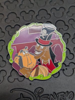 Dr. Facilier and Lawrence Villains Portrait Mystery Pin