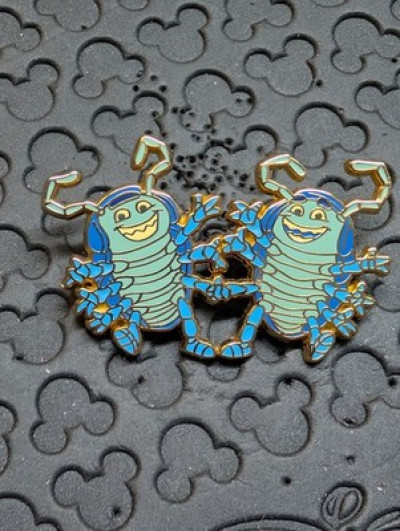 Disney A Bug's Life Core Pins  Tuck and Roll Pin
