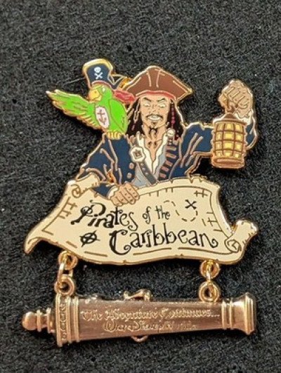 Disney Pirates of the Caribbean ReOpening Day 2006 LE 1500 Jack Sparrow