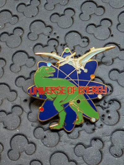 Disney pin Universe of Energy Dinosaurs Closed Attraction Ride