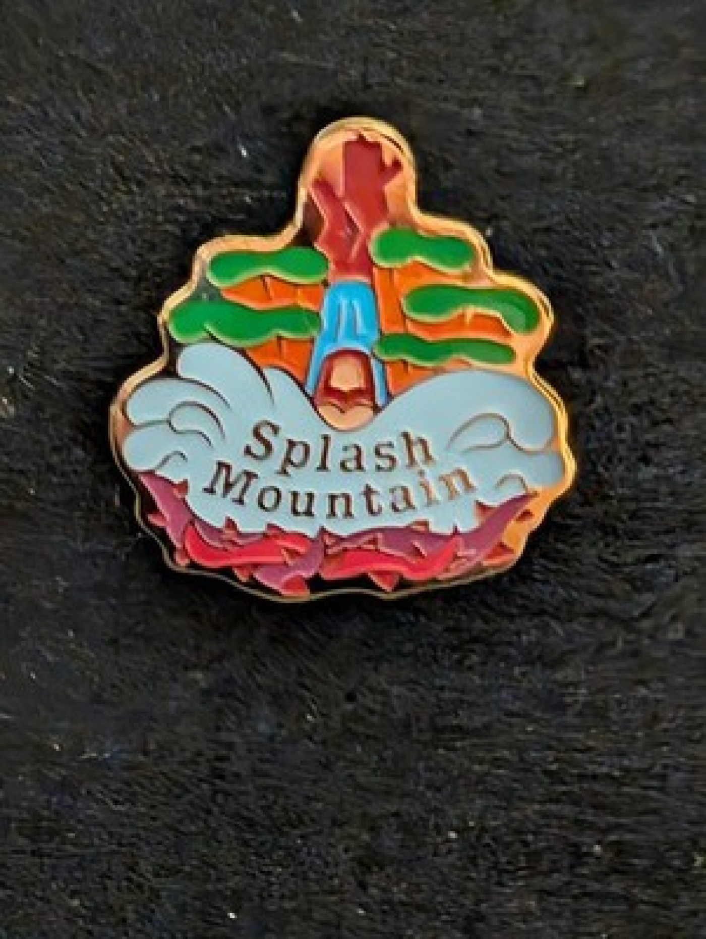 RARE!! Tokyo Disney Resort Pin 2000-2001 TDL Attraction Splash Mountain TDR