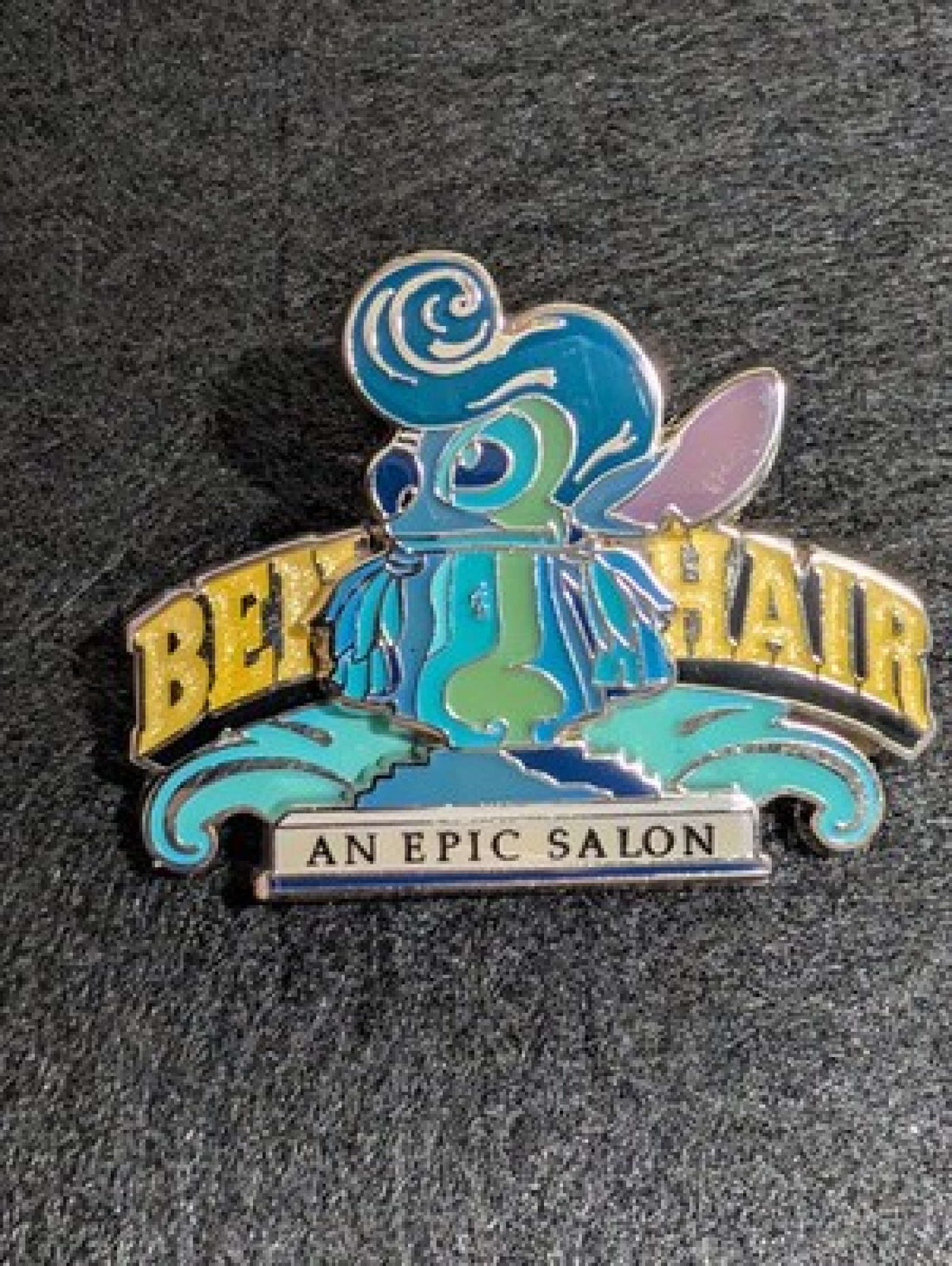 DISNEY HAIR SALON STITCH SURPRISE PIN LE 500 