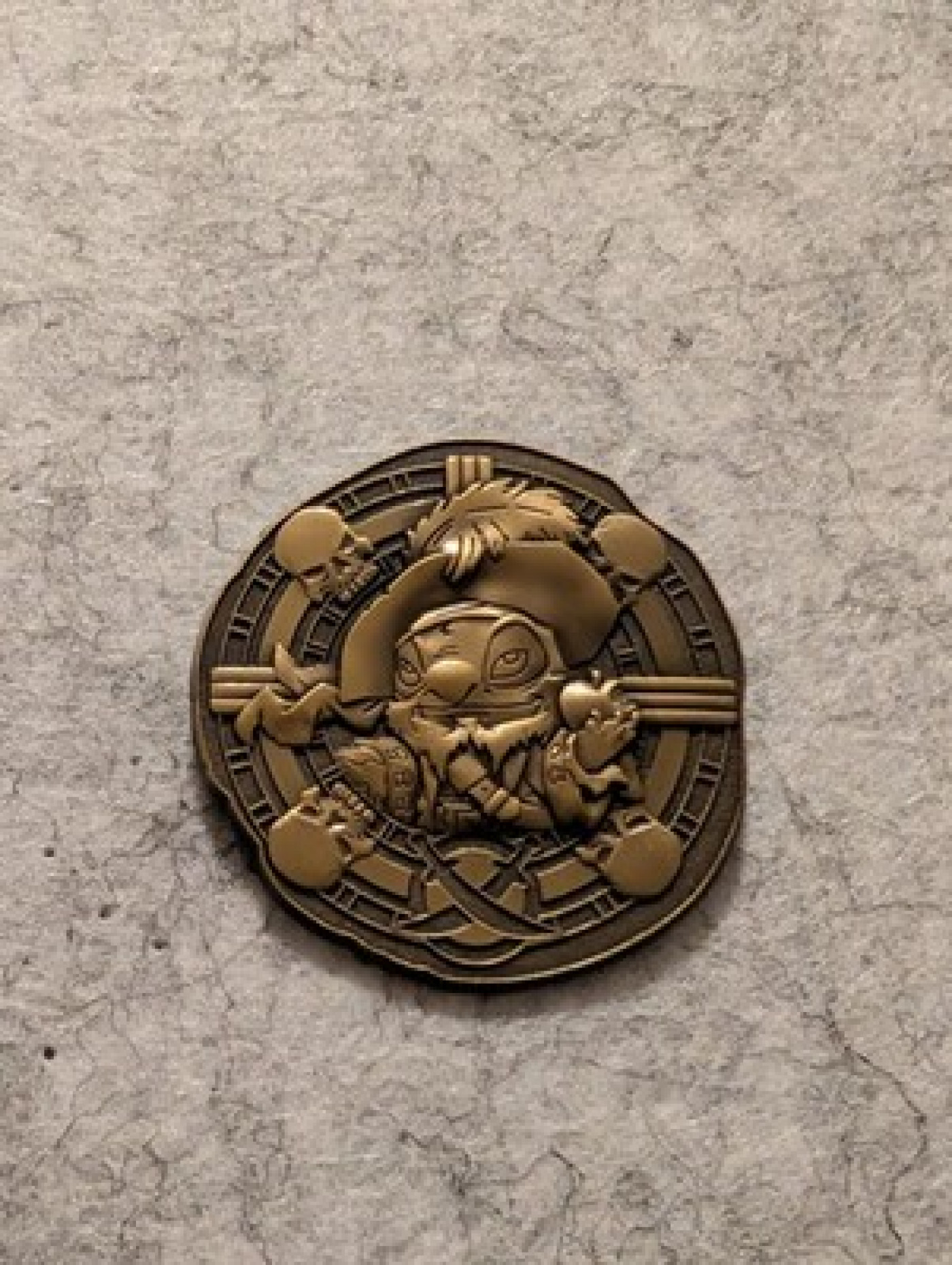 Disney DCL Pirates Of Castaway Cay Gift Item Pirate Stitch Coin Pin LE 400