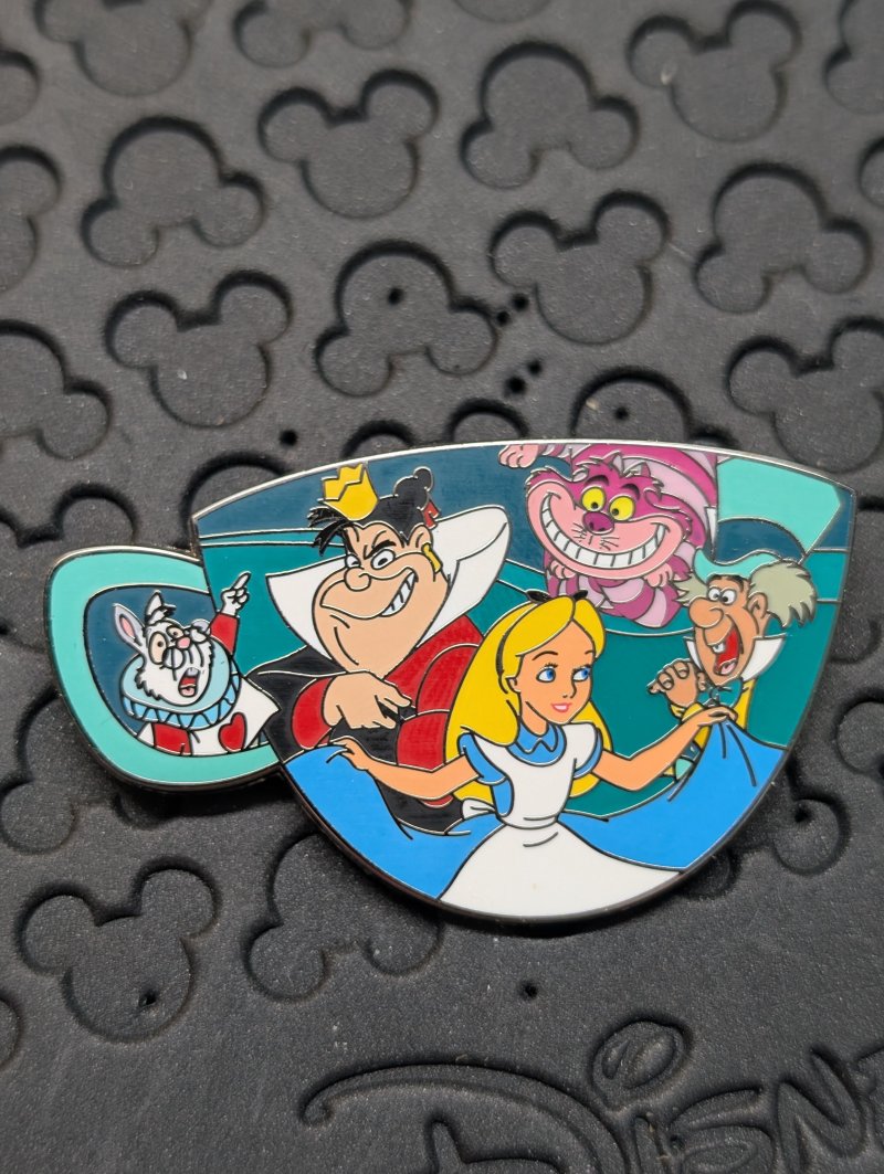 Alice in Wonderland Mad Tea Party Mystery Teacup Pin