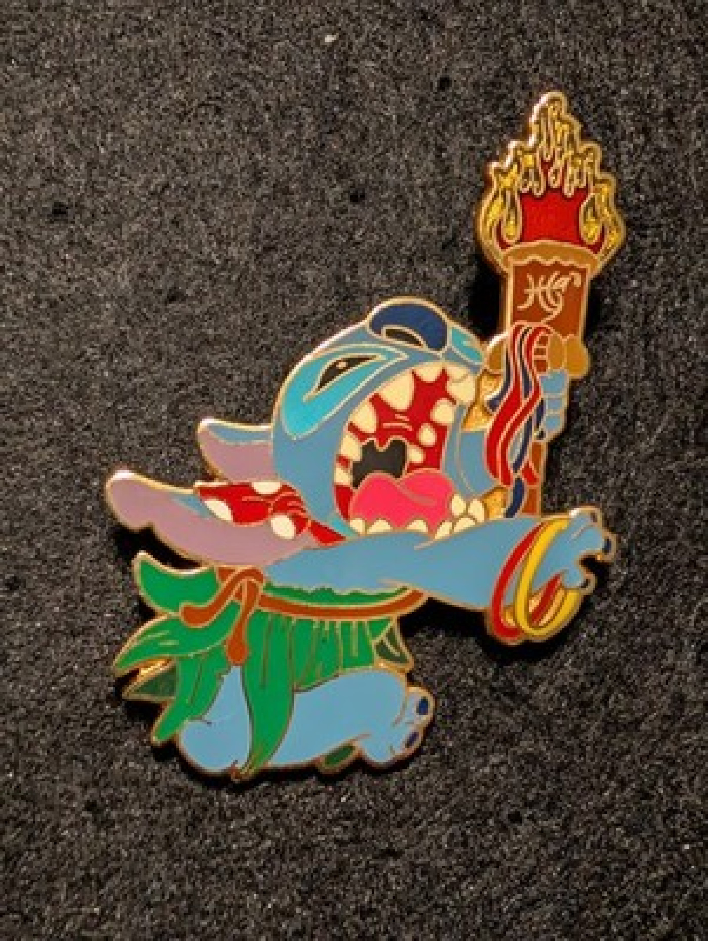 Disney DCL Scavenger Hunt Stitch Tearing Map Pin AP