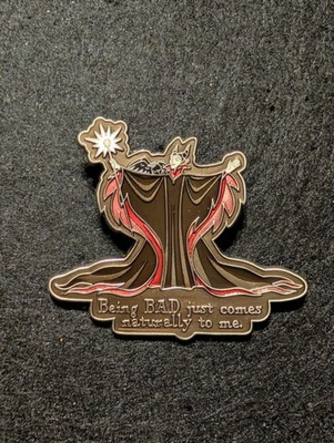 Disney Trading Pins Maleficent - Being BAD Just Comes Naturally To Me