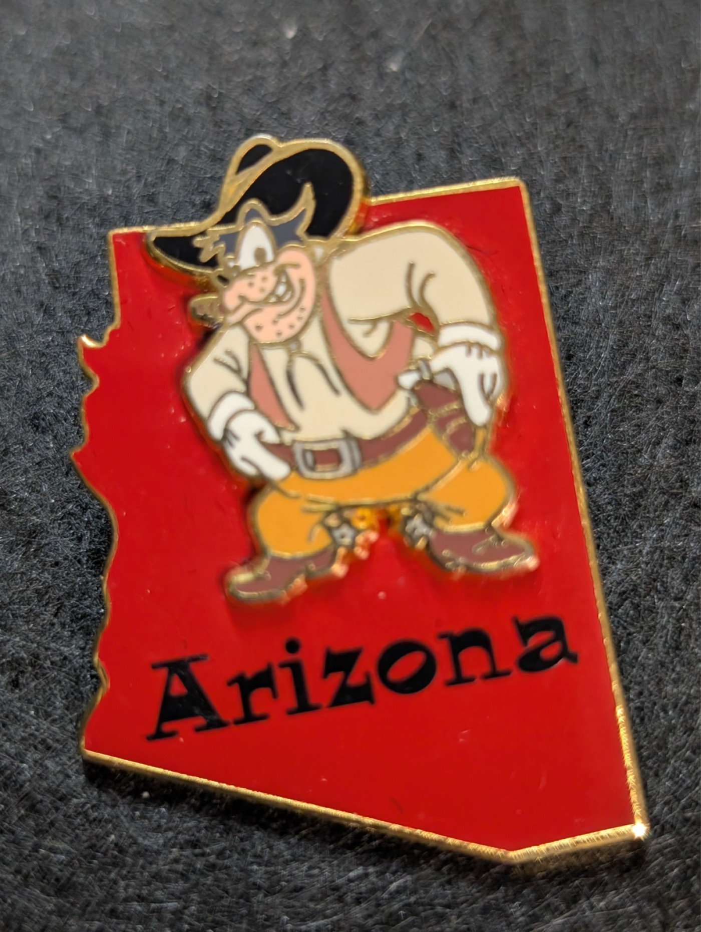 Disney Trading Pin Arizona Big Pete Disney Fifty State Character Set