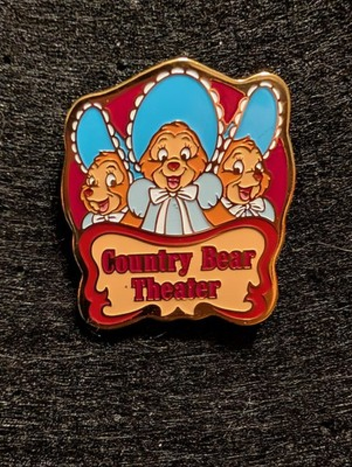 Disney Pin Tokyo Disneyland Country Bear Theater Attraction TDL