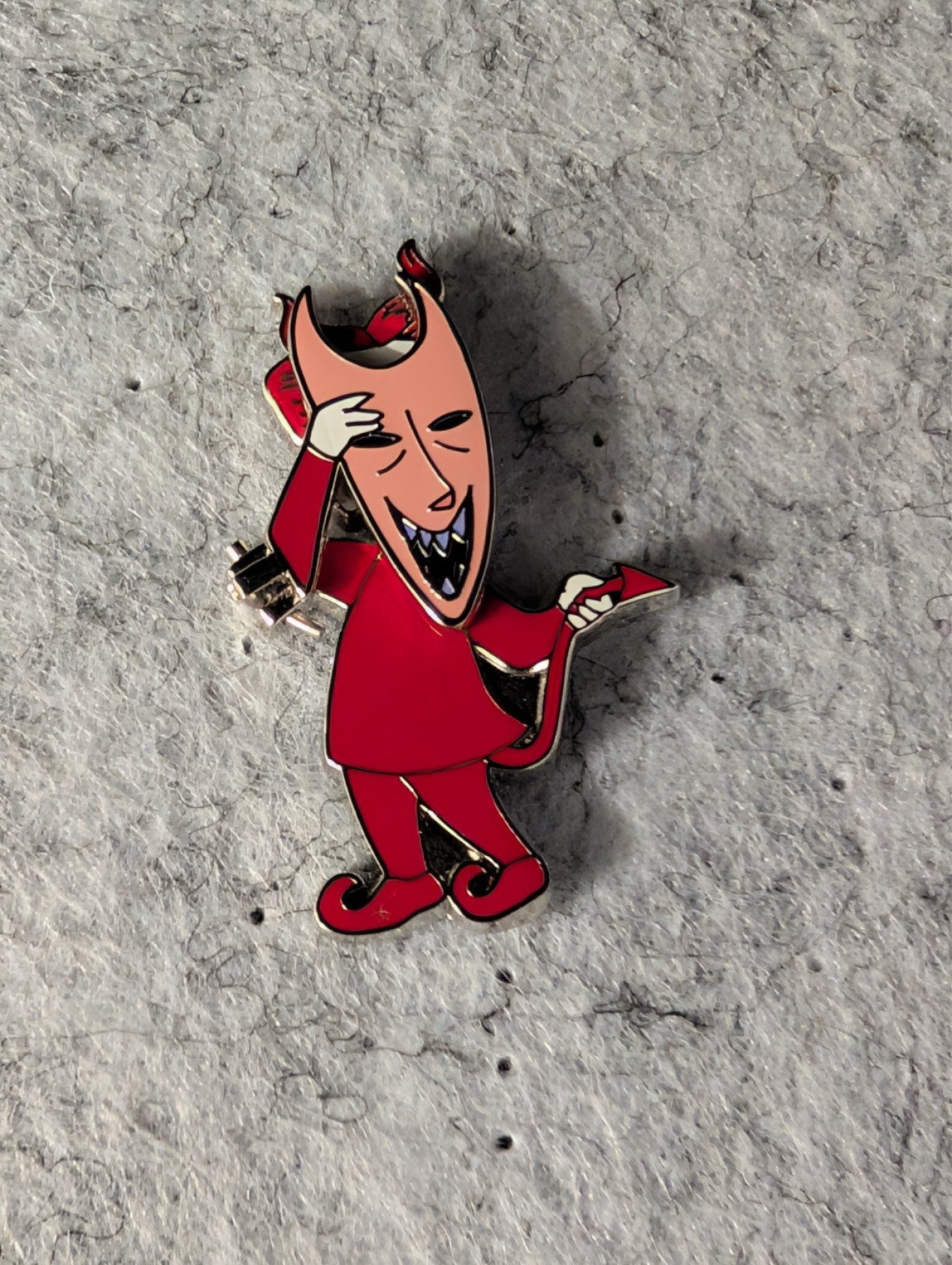 Disney Nightmare Before Christmas Lock Hinged Mask pin