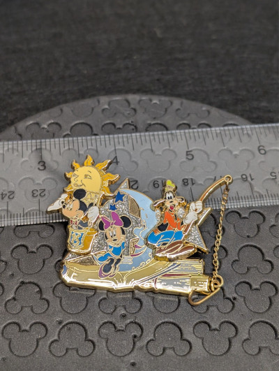 Disneyland Paris Pin - Once Upon Dream Parade Mickey, Minnie, and Goofy