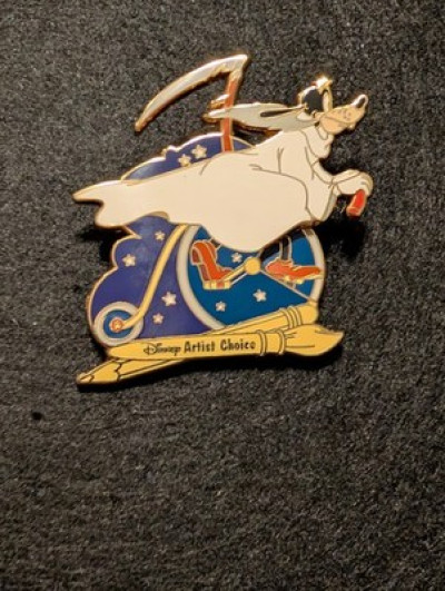 Disney Journey Through Time Goofy Father of Time Artist Choice Pin LE 2000