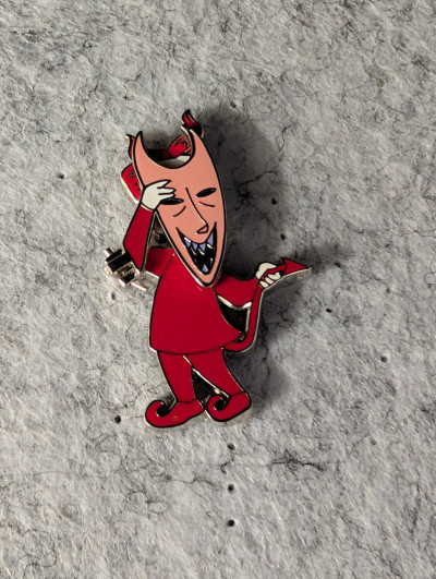 Disney Nightmare Before Christmas Lock Hinged Mask pin